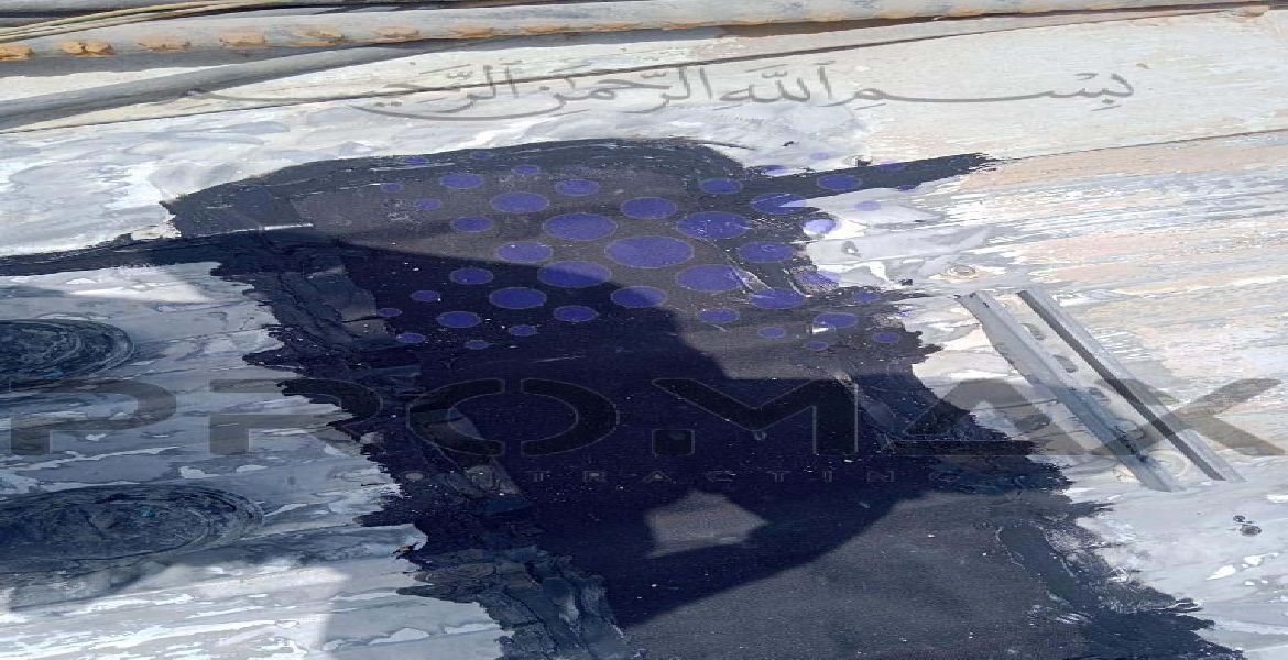 Central Mall Khalifa City - metal roof waterproofing project by Promax in Dubai, UAE